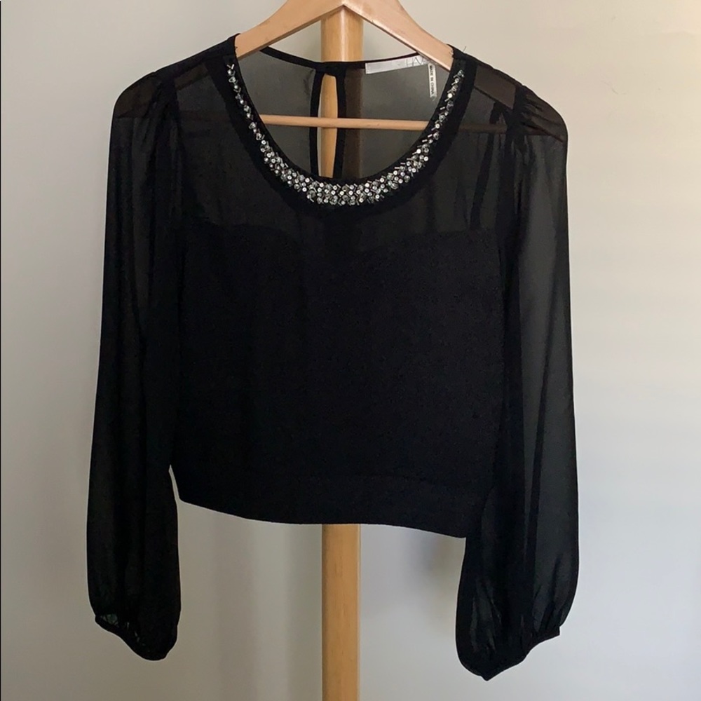 Last Call!🔥 Black Crop top! 💋